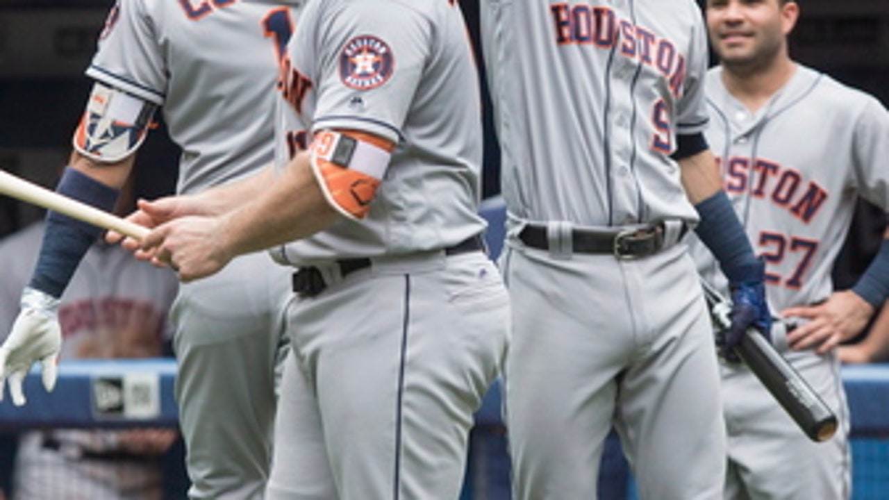 Correa, Altuve, Astros batter Blue Jays 19-1 for 60th win (Jul 09, 2017)